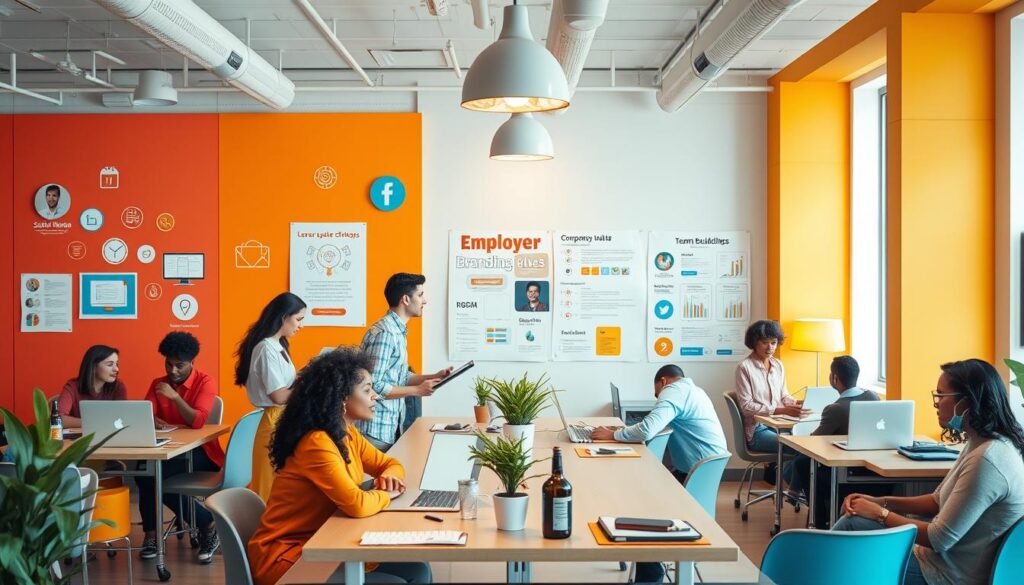 Employer branding strategies for talent acquisition