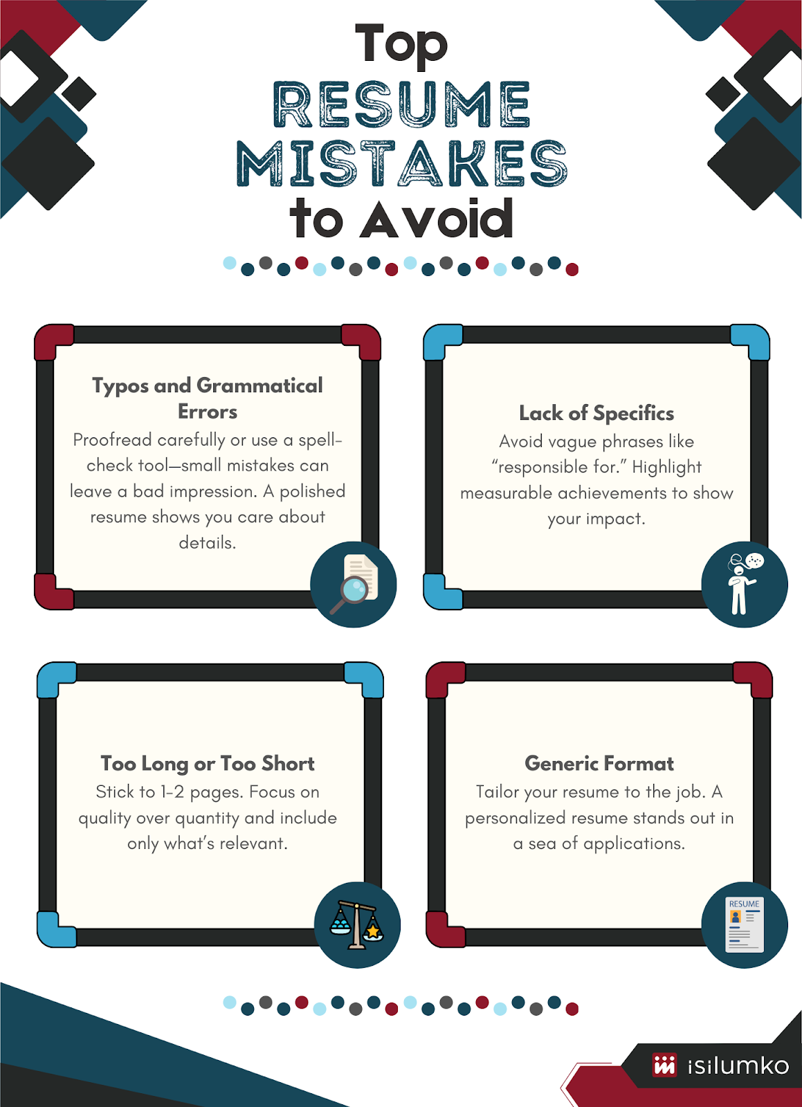 Top Resume Mistakes to Avoid – Check Yours!